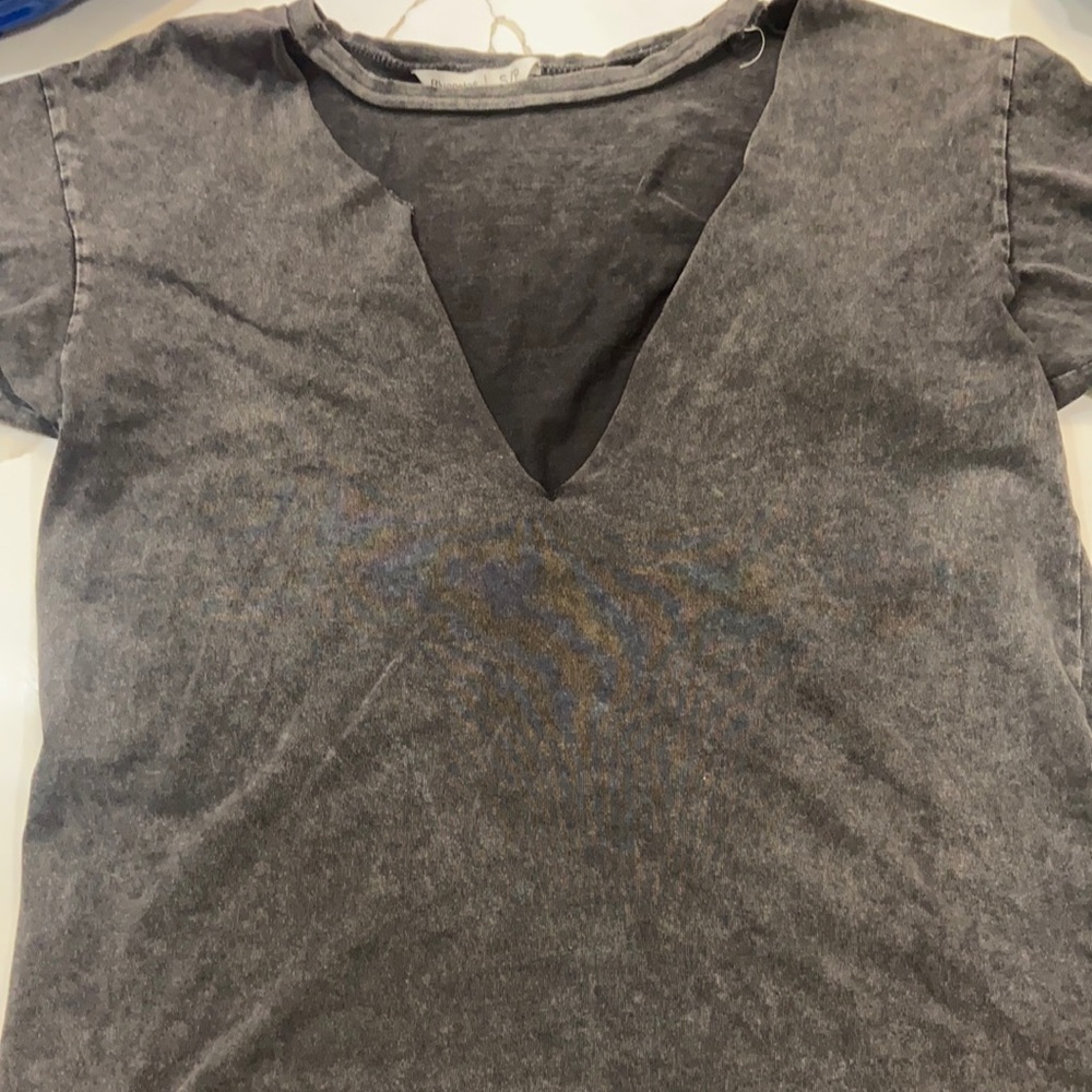 Blue notes trendy tshirt size small color black very cute!